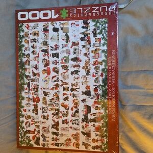 Jigsaw Puzzle HOLIDAY DOGS 1000 PCS